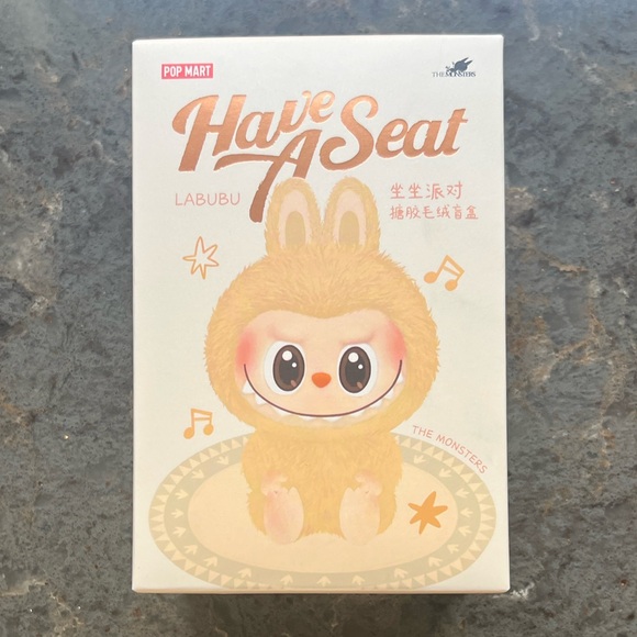 Pop Mart Labubu Plush Toy - SEALED BOX (QUQU)